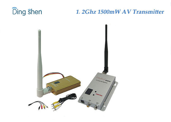El transmisor video inalámbrico 1500mW los 2KM del UAV transmite distancia